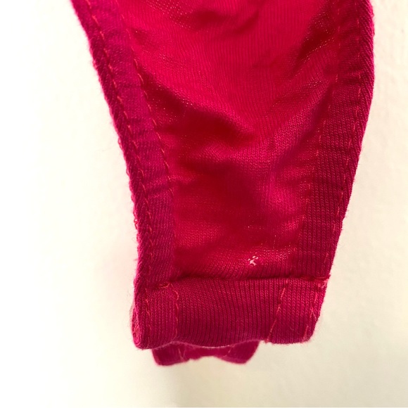 PrettyLittleThing Pink Wrap Bardot Thong Bodysuit NWT - Picture 8 of 9